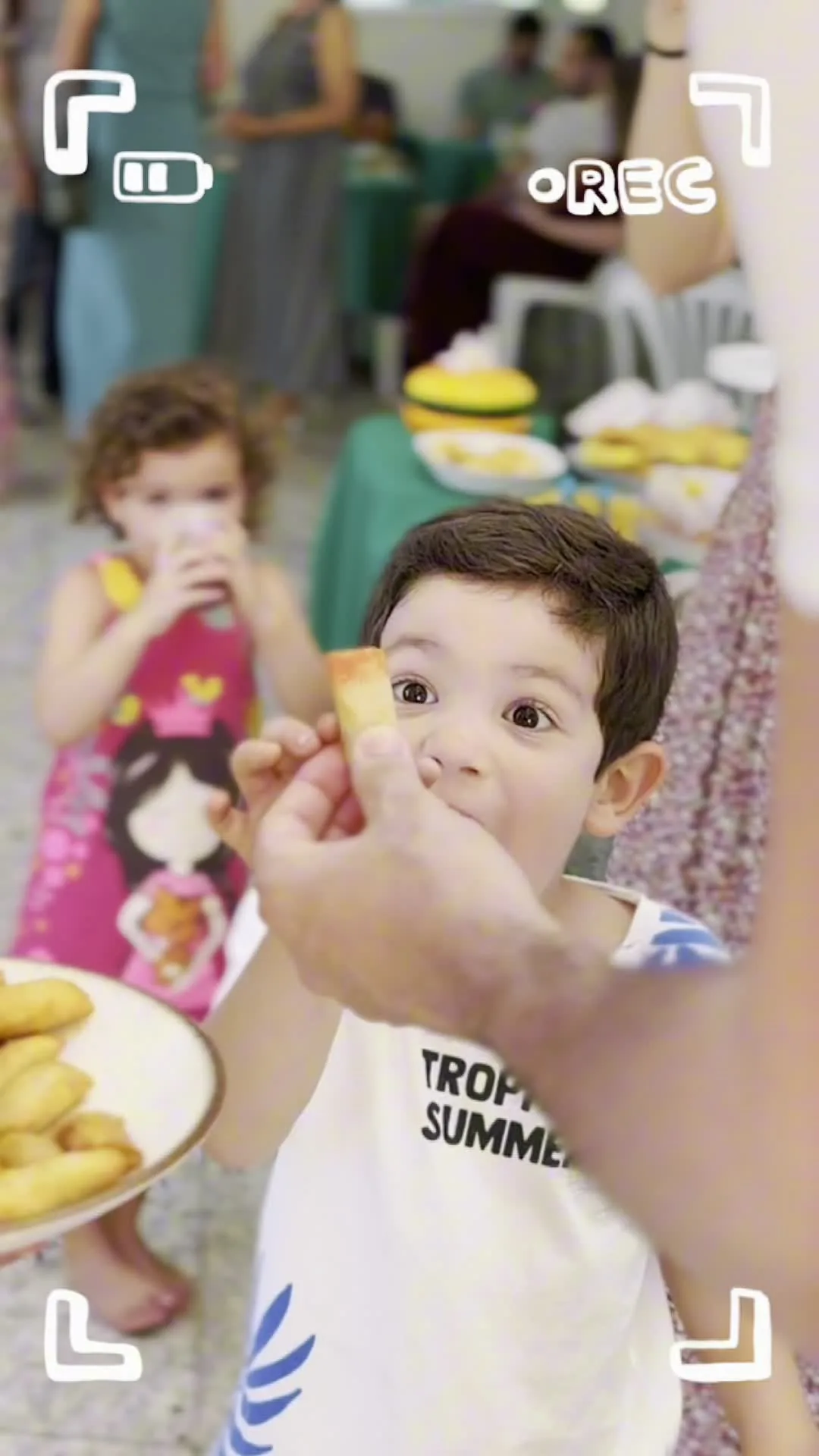 Festa infantil realizada com buffet no Belvedere